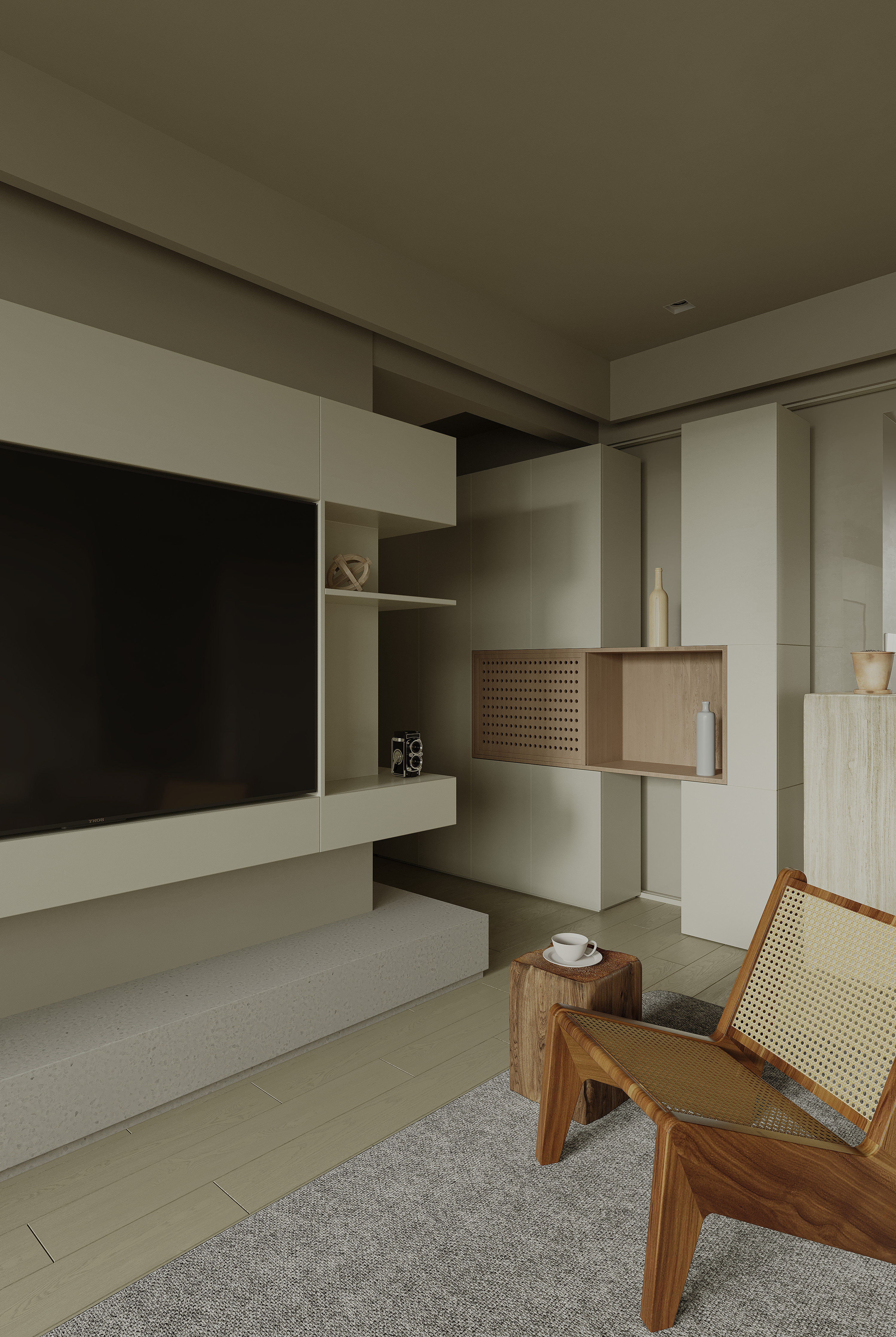 平层客餐厅丨COMO STUDIO 卡莫设计机构-4