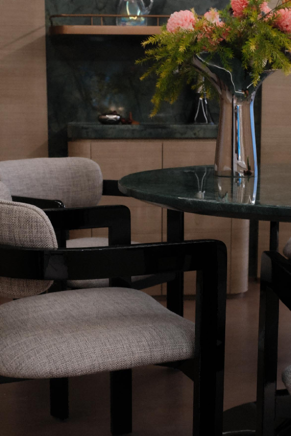 精装房改造新作｜落地艺术爆棚的豪宅嘉佰道-56