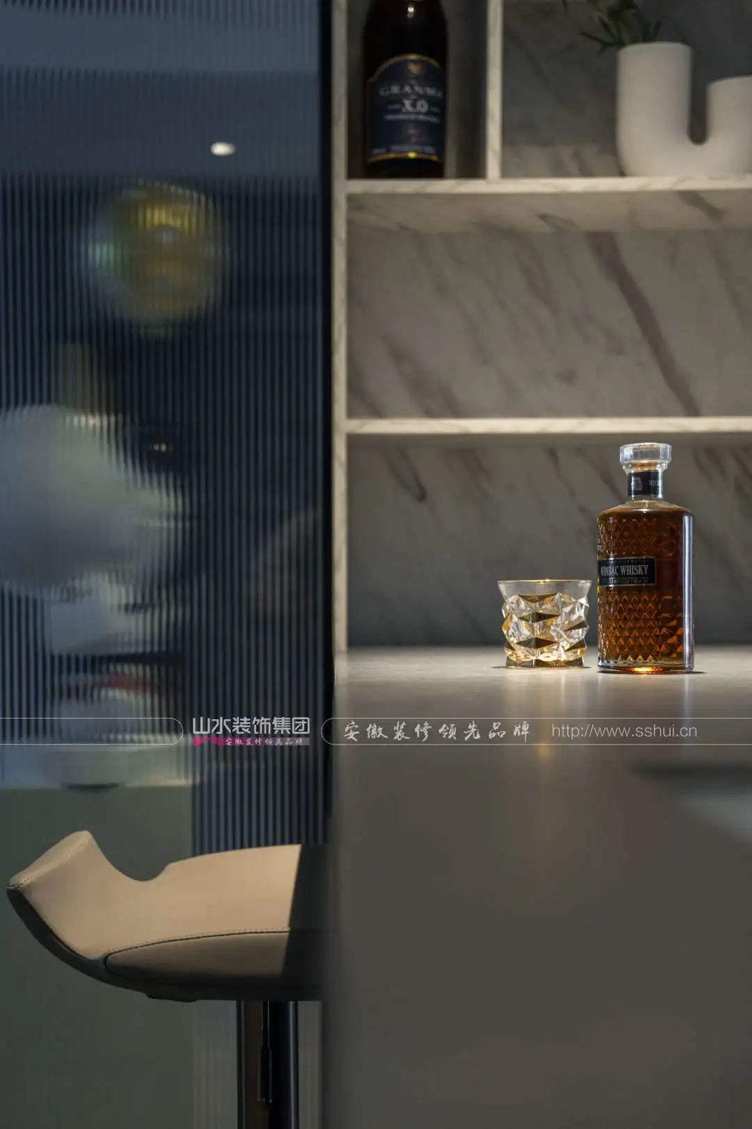 180㎡现代轻奢家丨山水-22