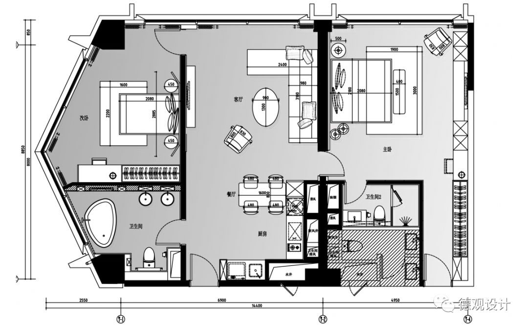 越秀·国际金融汇 | 现代简约艺术的居家诠释-11
