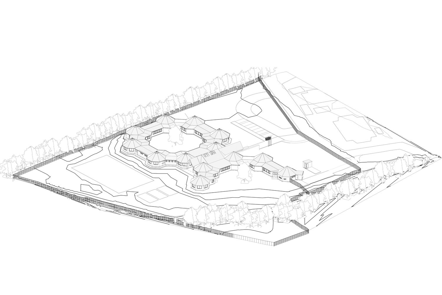 拉皮耶德拉学校丨智利丨Correa 3 Arquitectos-29