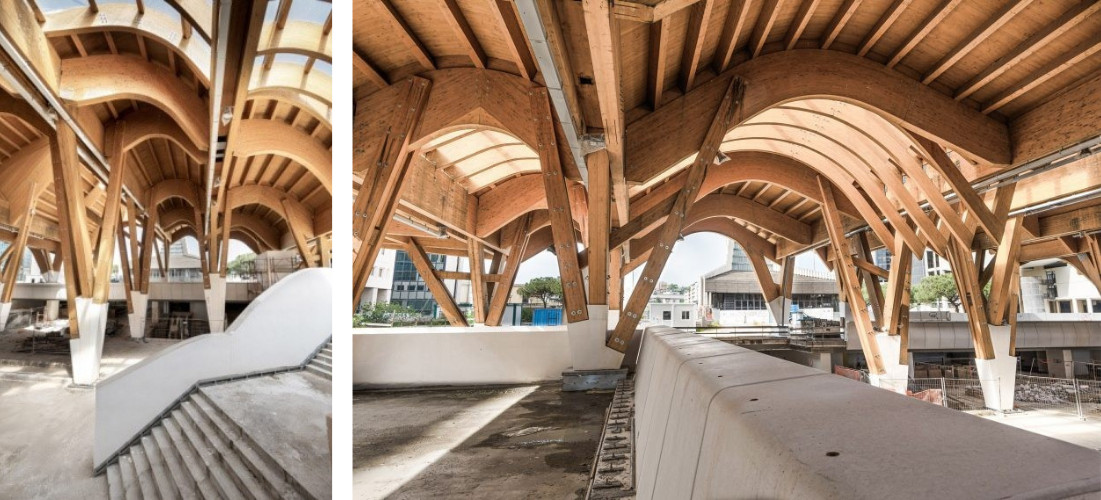 那不勒斯“Centro Direzionale”广场地铁车站丨意大利那不勒斯丨巴塞罗那EMBT工作室-11