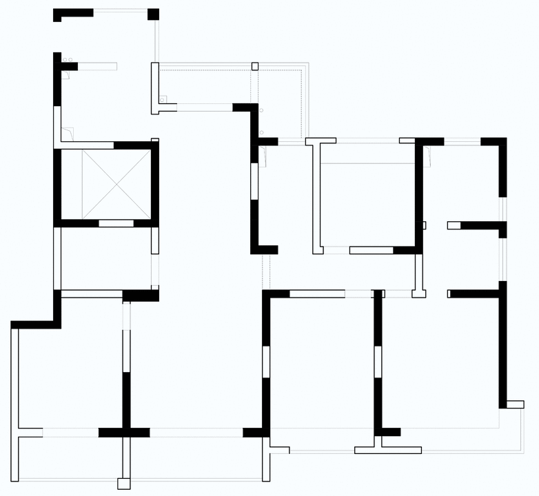 三室同堂的原木现代雅宅丨中国苏州丨由舍空间设计-7