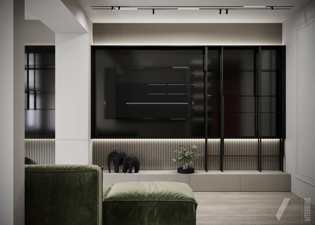 86㎡二居室公寓设计丨意大利丨意大利室内设计师Valeria Mahu-13