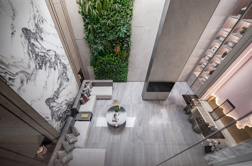 济南雍泉府下叠样板间 | 素雅新中式,融入自然之美-2