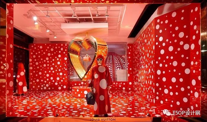 YAYOI KUSAMA设计Louis Vuitton纽约旗舰店橱窗-17