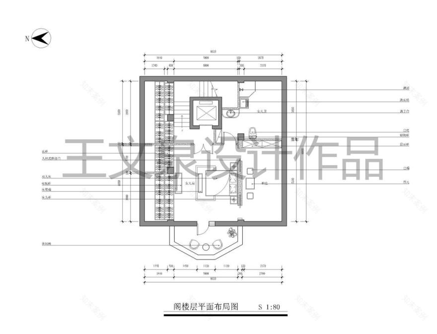 
法式欧式新中式别墅设计作品王文泉13 -8