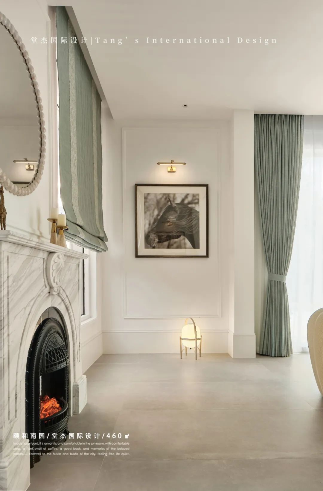 颐和南园 460㎡现代美式住宅丨中国南京丨堂杰国际设计-25