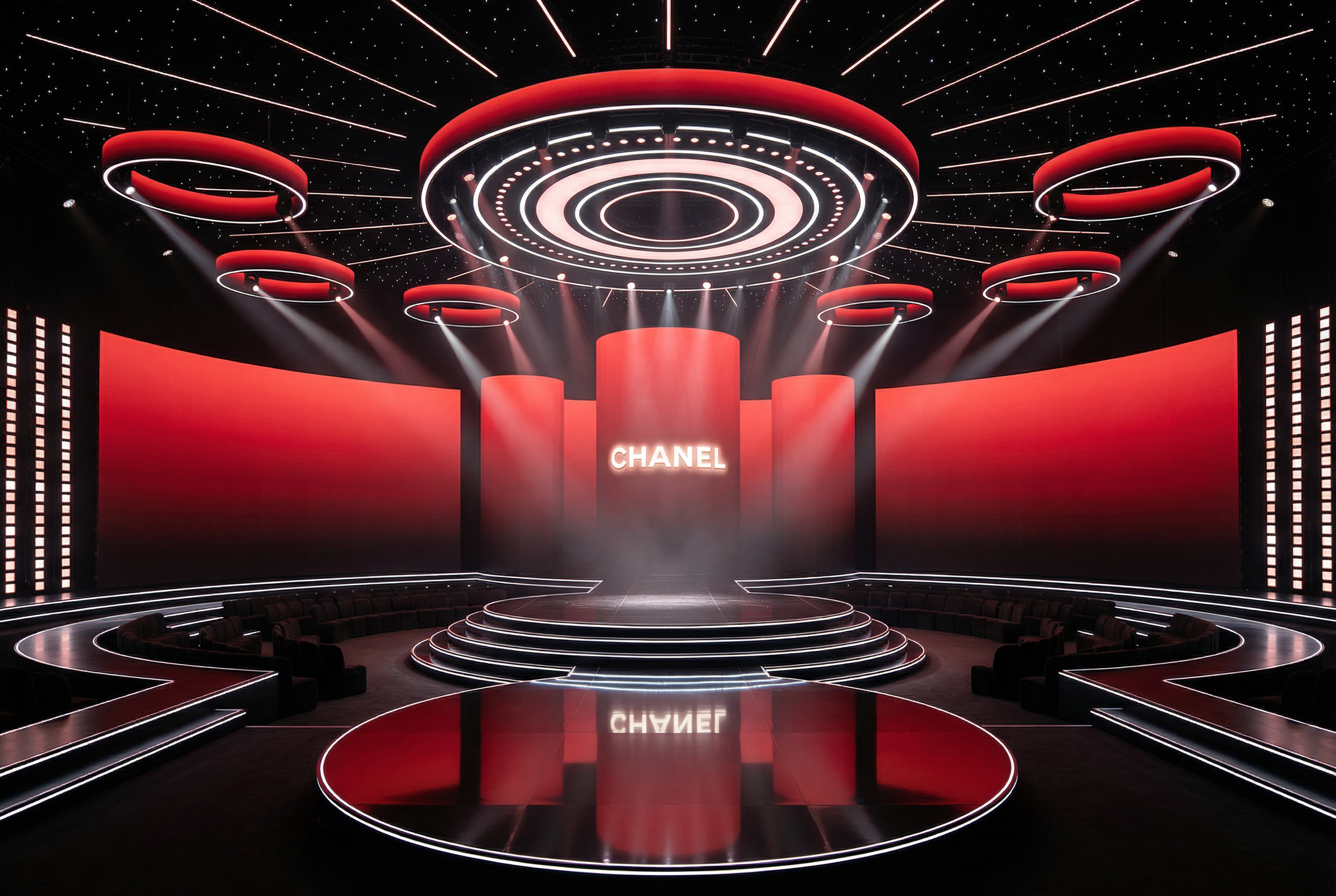 AI舞美舞台艺术设计，秀场-0