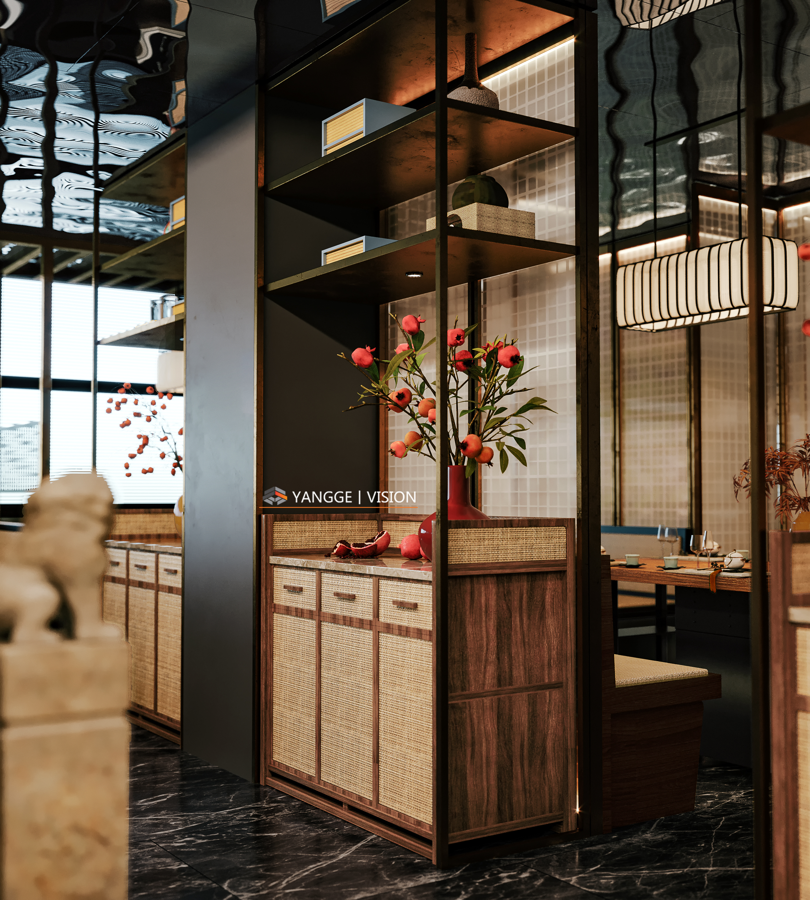 工业风工装空间，CR 渲染器呈现独特魅力-13