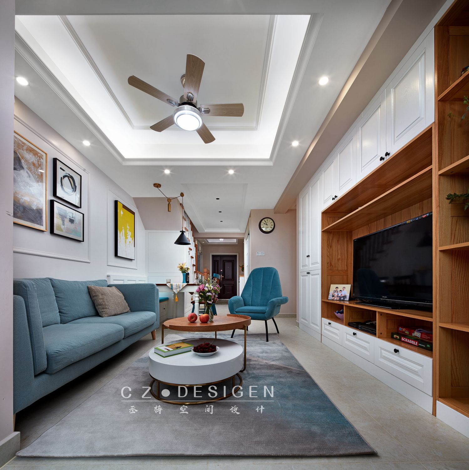 深圳 110㎡简美北欧风住宅设计丨中国深圳丨丞梓空间设计-19