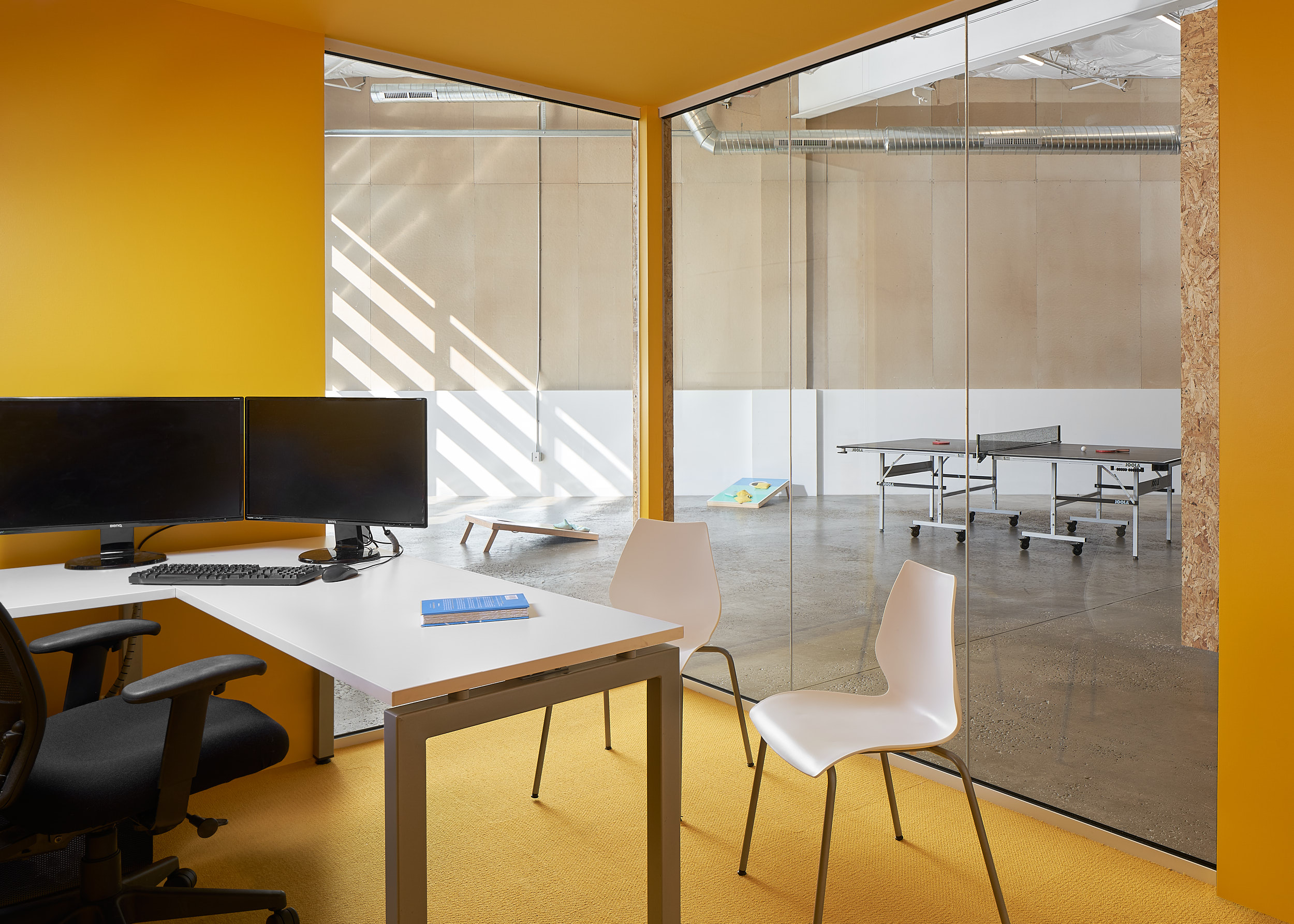 OSB 盒子的创意运用——软件公司办公室设计-6