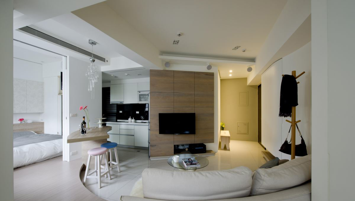 现代小户型设计典范 | 40㎡流动空间-14