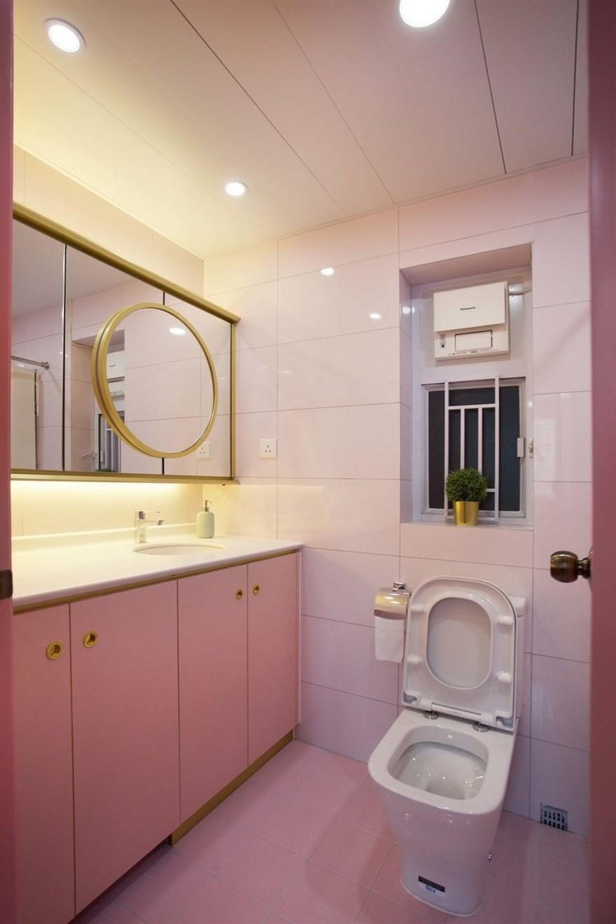 年轻女士设计的粉红色漂亮房子-12