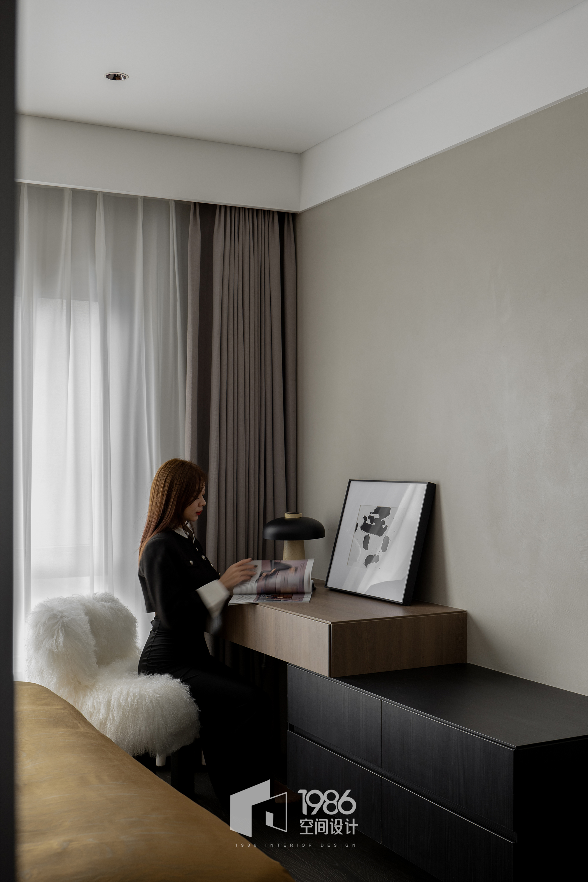 1986设计｜147㎡极简现代风，打破传统定义新现代设计-19