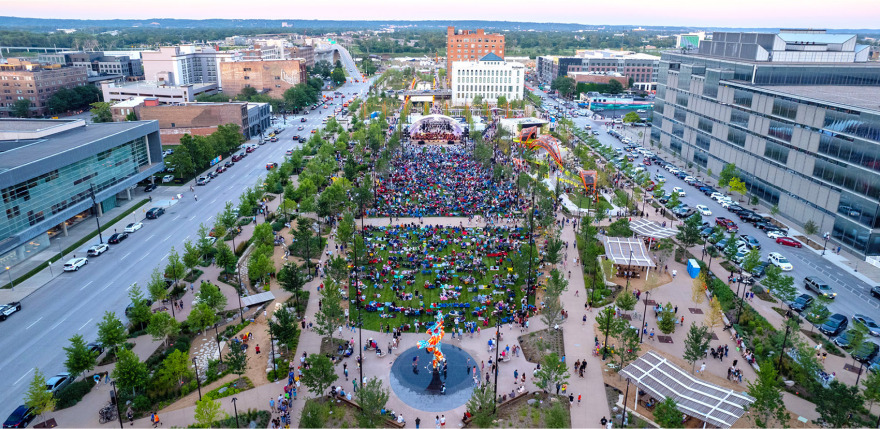 20世纪70年代的市中心公园改造丨美国奥马哈丨OJB Landscape Architecture-17