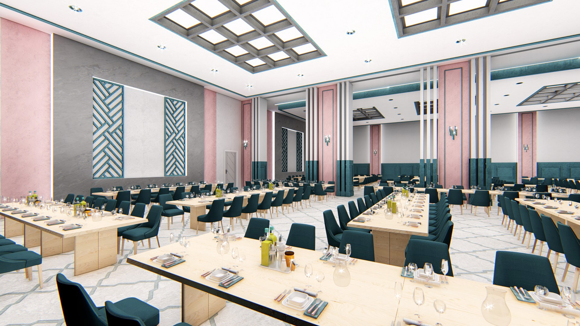 宴会大厅设计丨美国新泽西-18