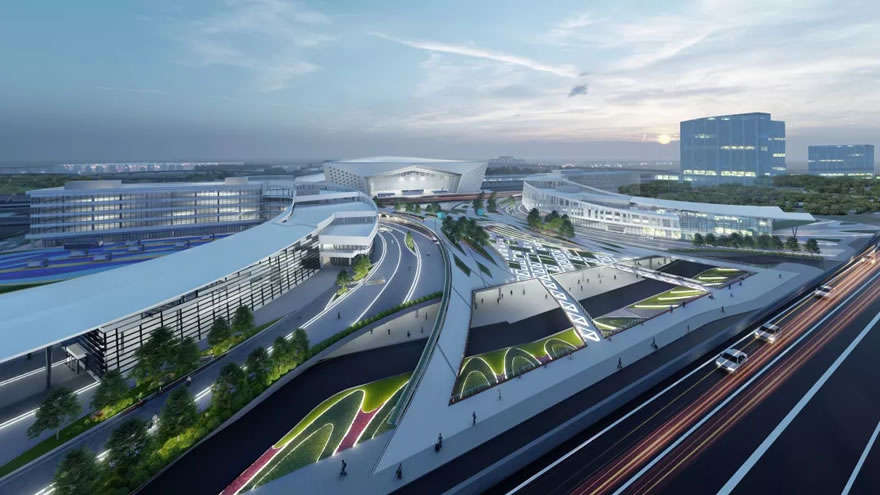 盐城综合交通枢纽景观设计-14