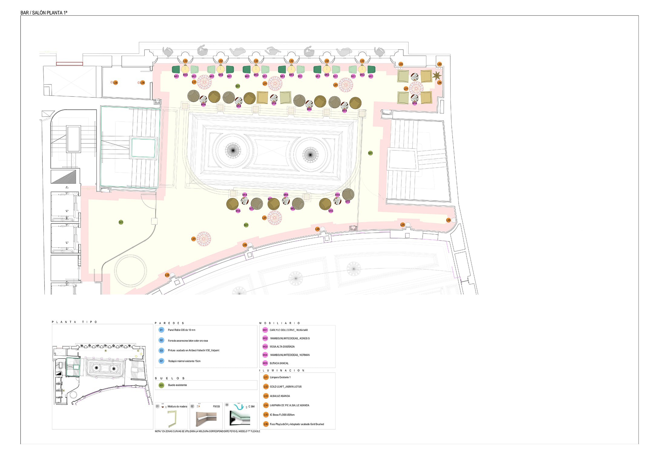 马德里酒店装修装饰提案丨西班牙马德里-19
