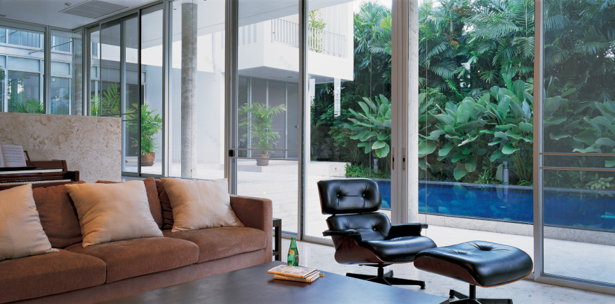 热带风格住宅设计,实现私密性与景观的完美融合-5