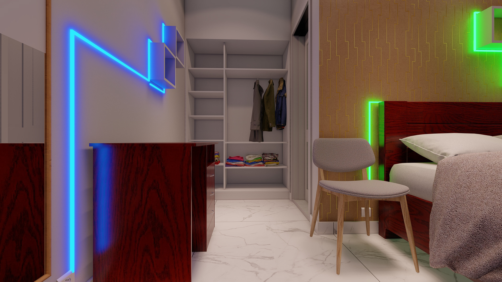 青少年卧室设计-17