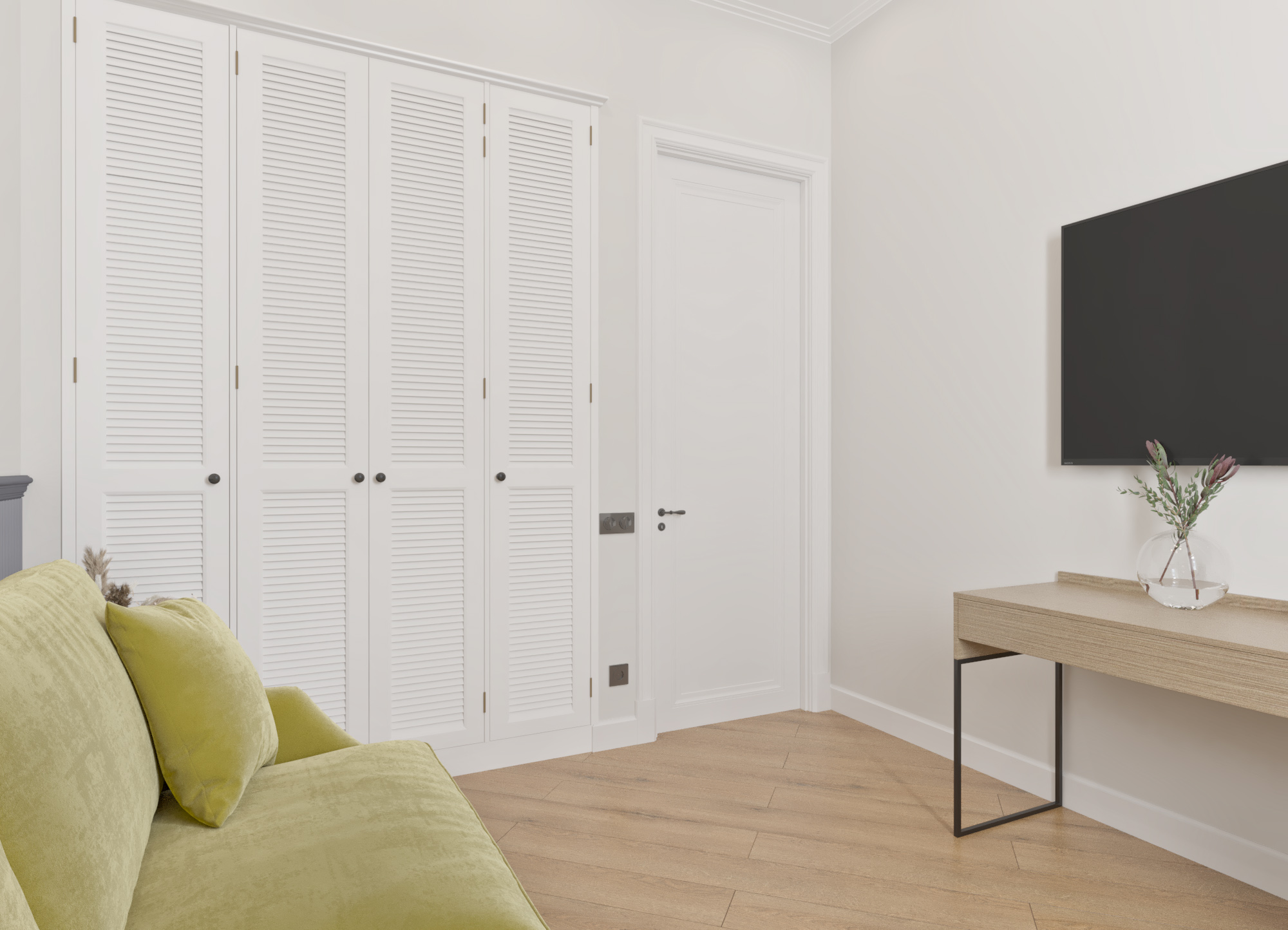 Design project of an apartment 100m2 complex Boulevard-36