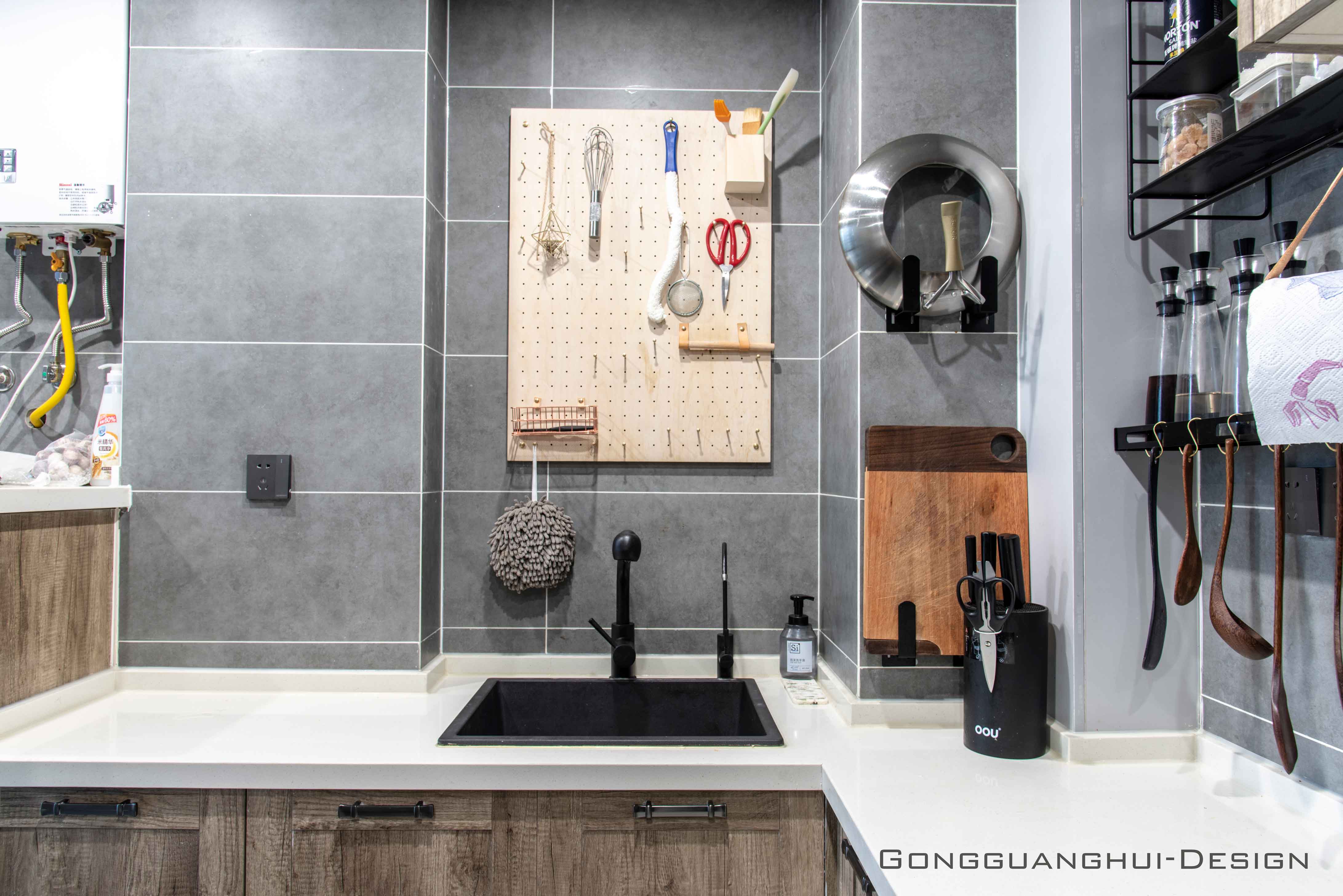 美迪装饰打造 88 平轻奢北欧风单身女性之家-45