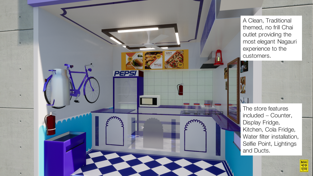 Store Redevelopment for Nagauri Milk-20