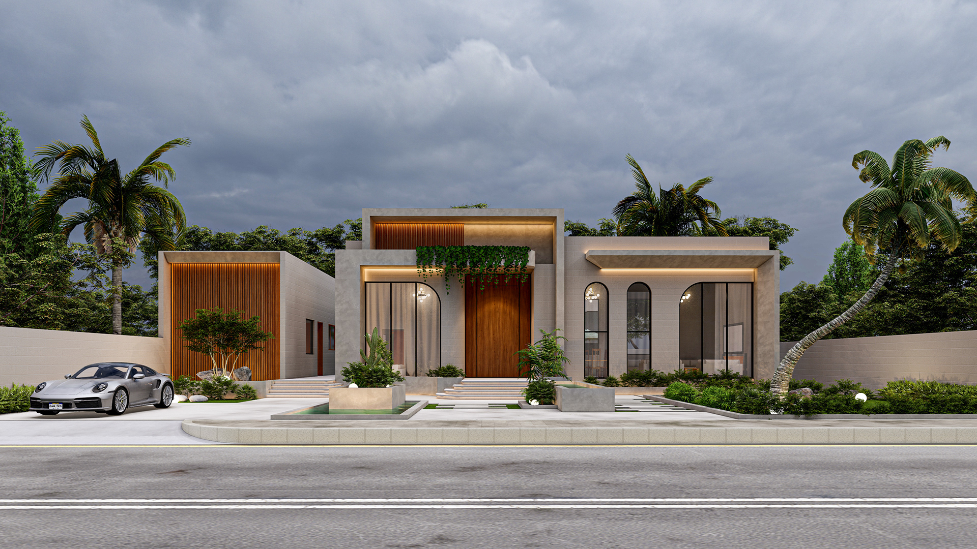 别墅外部设计（阿联酋）丨阿联酋沙迦-11