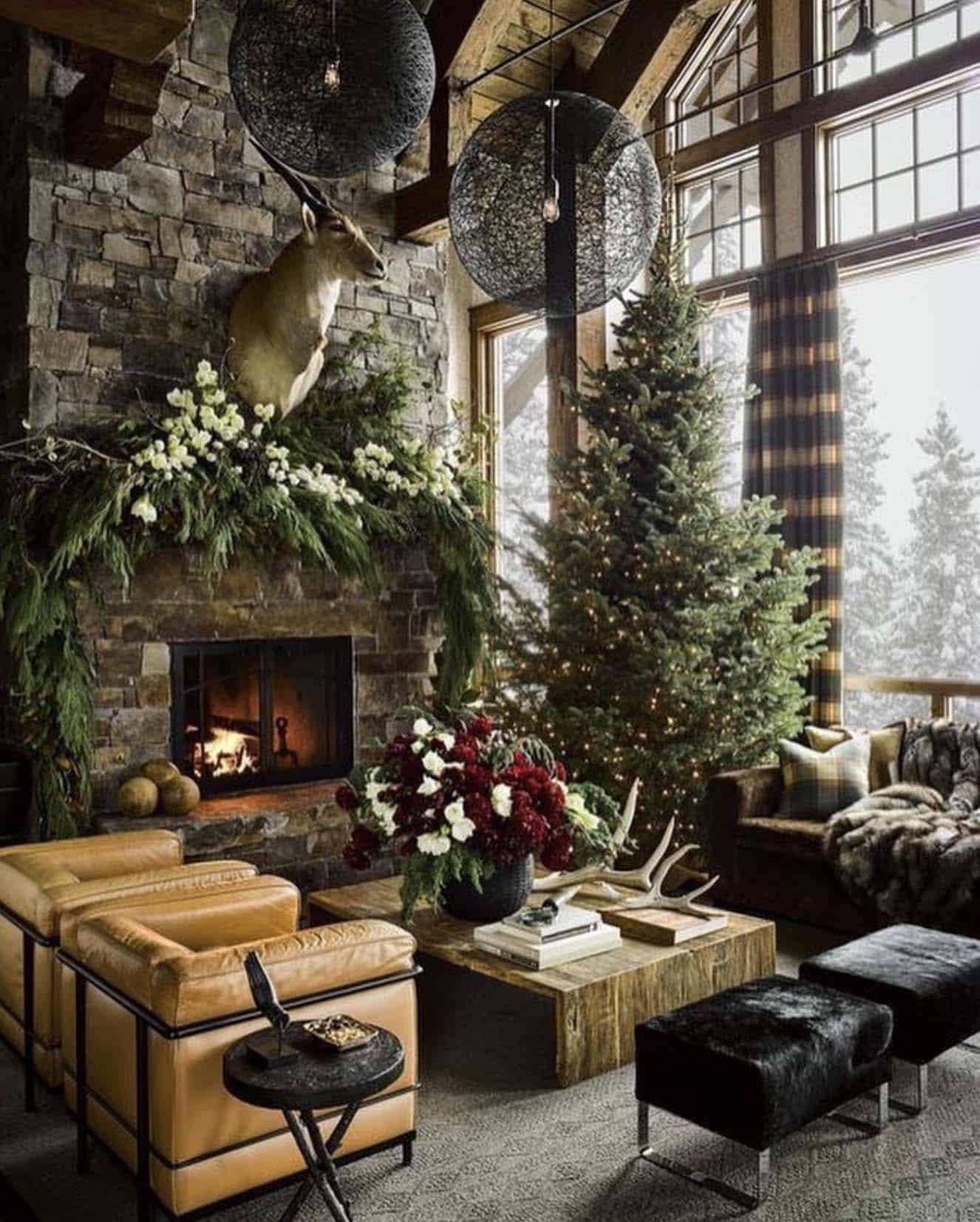 Wishing You A Very Merry Christmas: 80 Decorating Ideas To Inspire-29