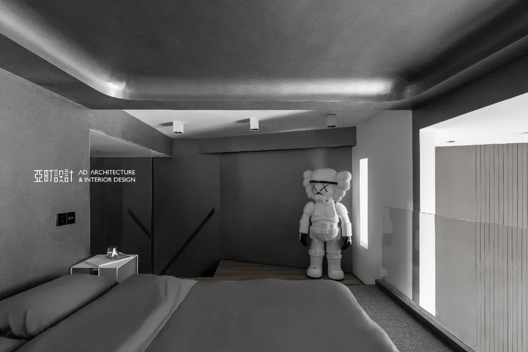 暗黑工业风,新长沙民宿的惊喜设计丨亚町设计-57