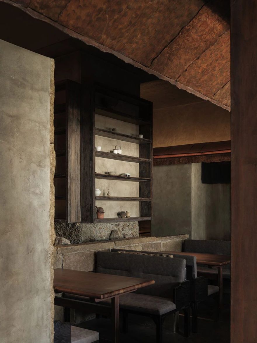 深圳湾万象城元古雲境餐厅,杭州灵隐寺元古觀山丨中国杭州丨无之设计-50