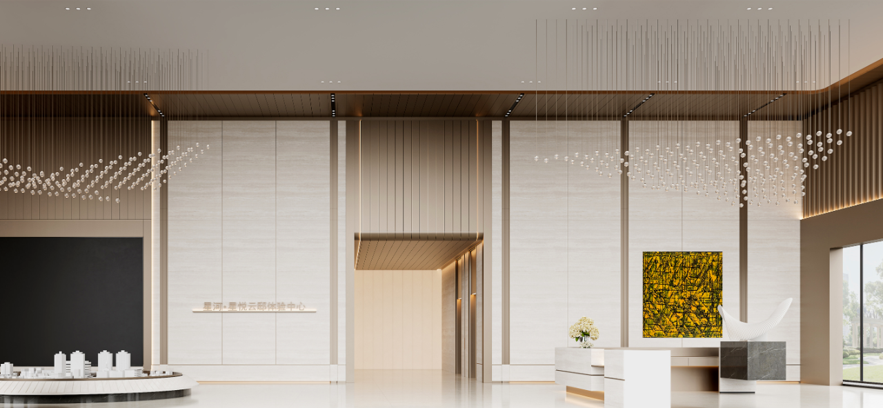新作｜戴勇设计：深圳星悦云邸等营销中心及公区设计案例-6