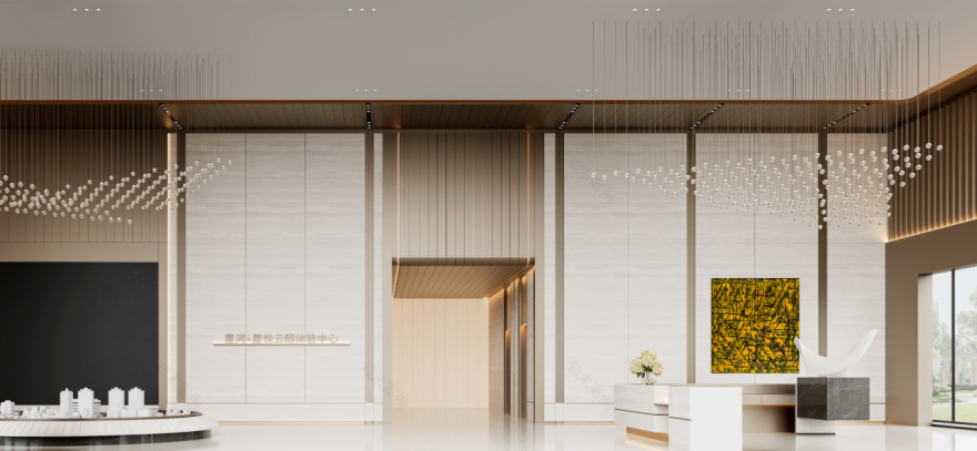 新作|戴勇设计:深圳星悦云邸等营销中心及公区设计案例-6