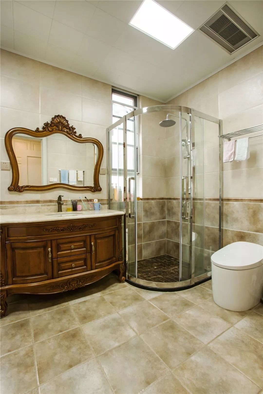 翡翠湾法式轻奢混搭家,演绎浪漫巴黎梦-61