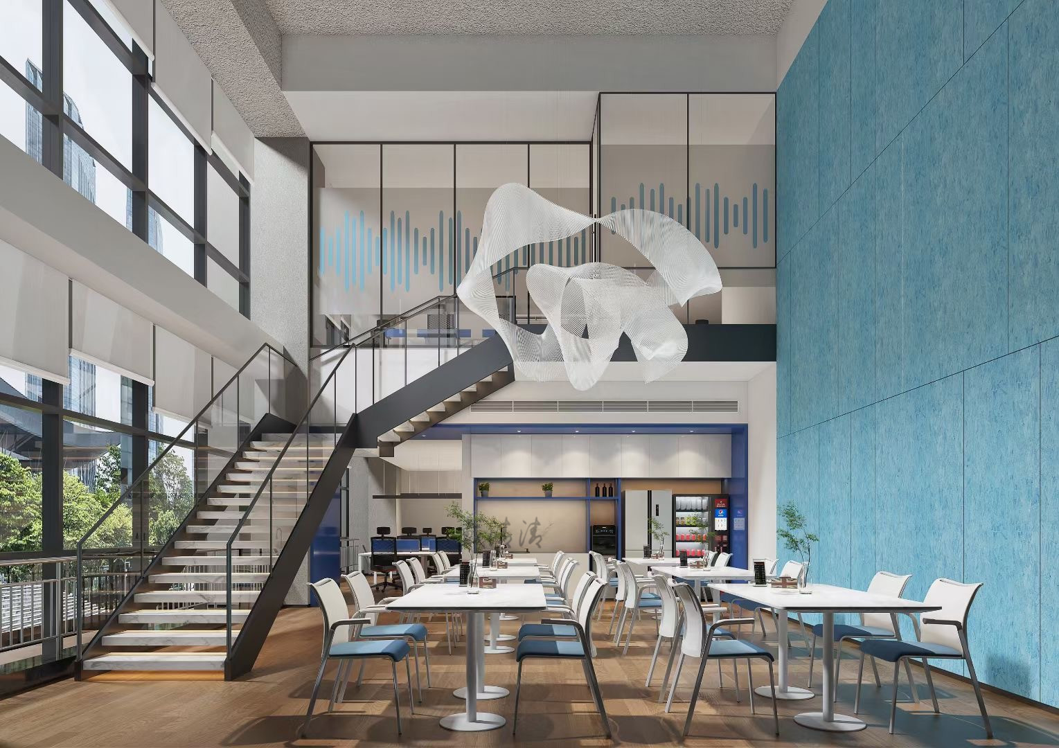 工装办公室设计·协作空间新体验-9