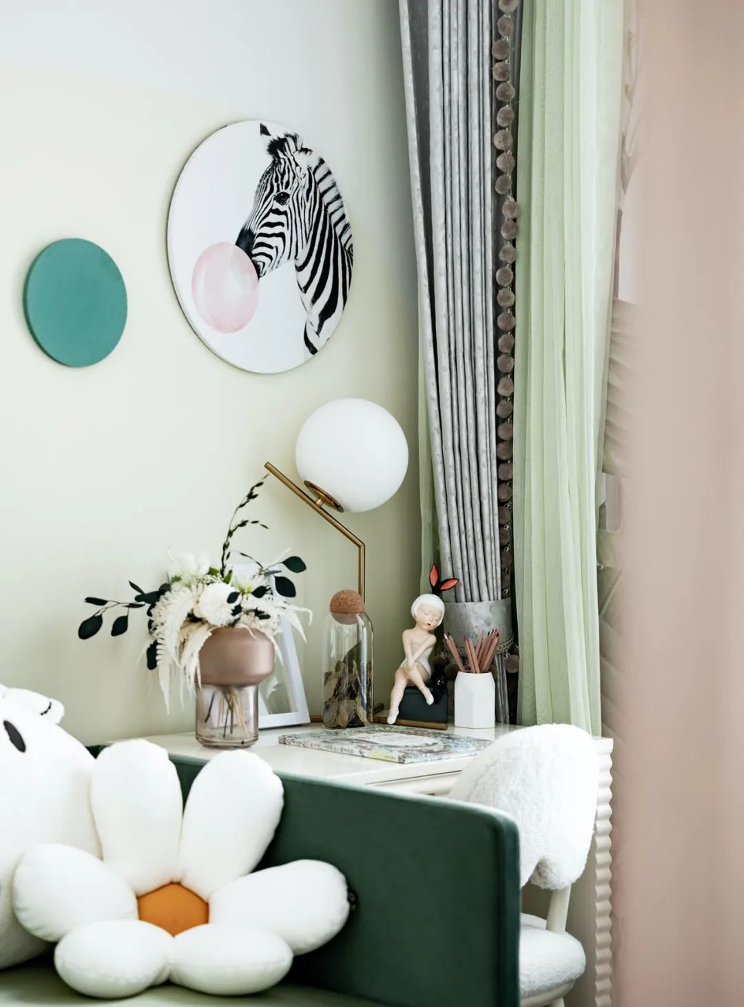 中海佛山云麓雅苑样板间 | 莫兰迪色系打造静谧生活空间-94