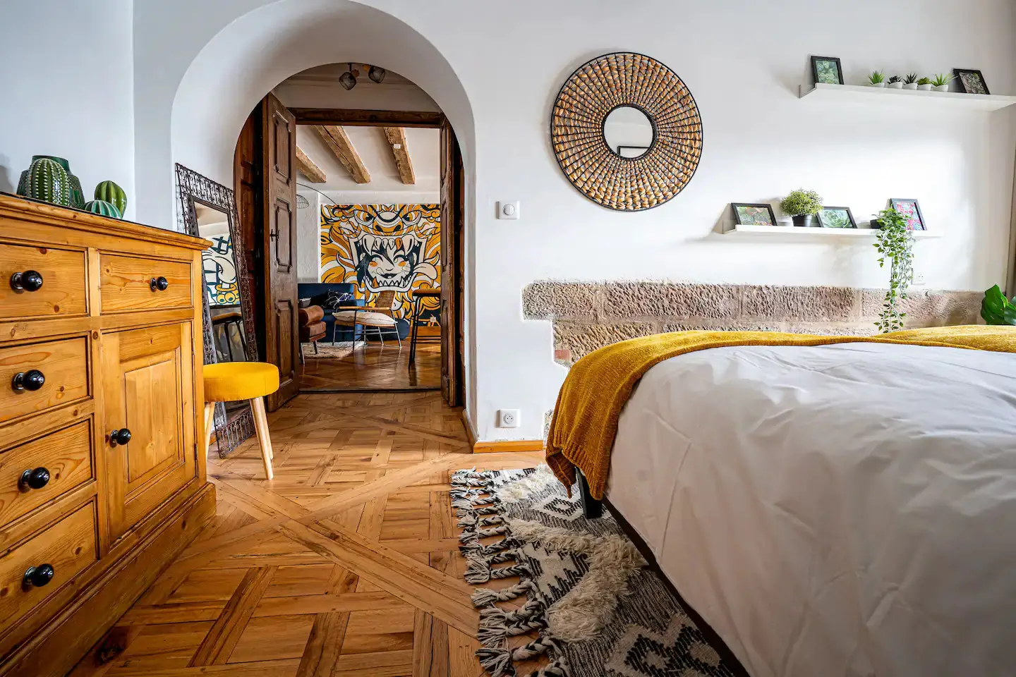 斯特拉斯堡古老磨坊的奢华艺术公寓-8