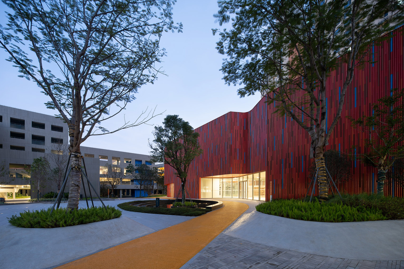 龙岗双子星学校(围龙书院,围屋学社)丨中国深圳丨URBANUS都市实践-198