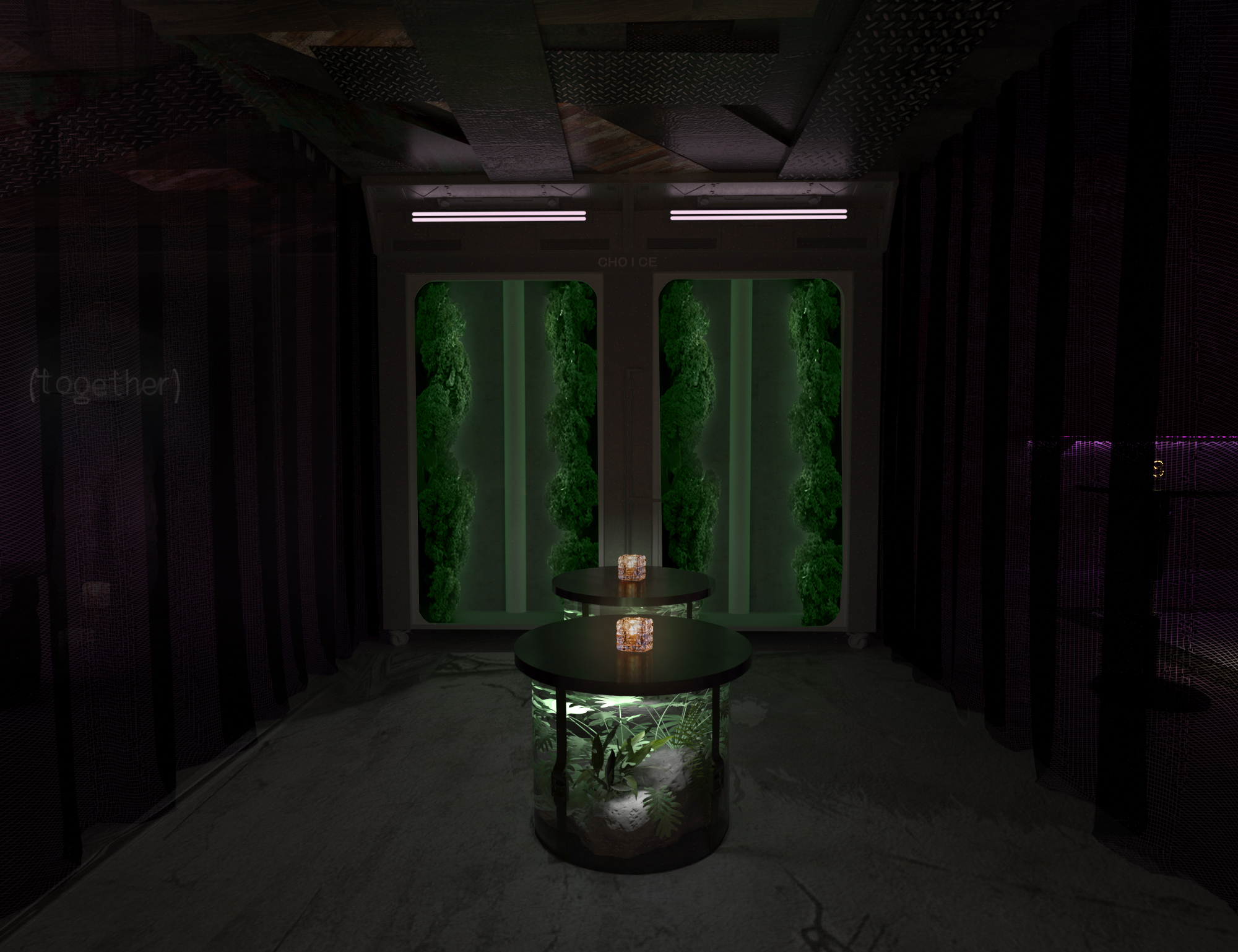 赛博朋克酒吧Cyberpunk bar-10