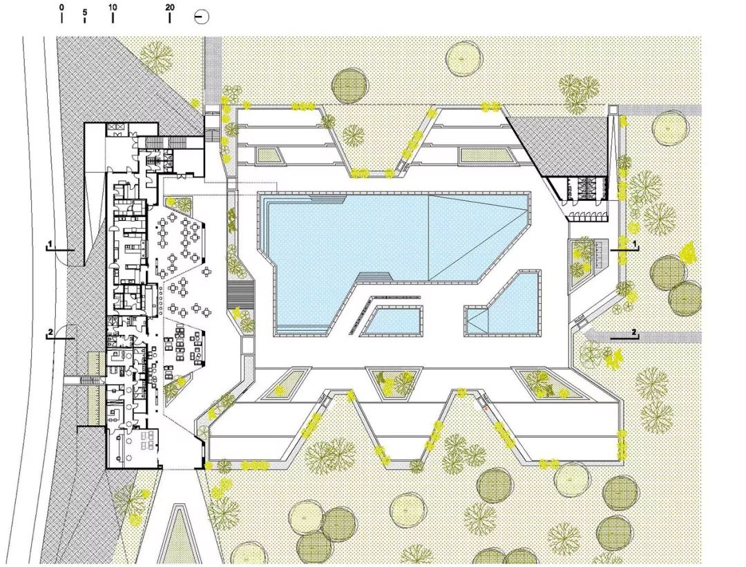 克罗地亚 Stella Maris 营区泳池综合体 | 自然与设计的完美融合-7