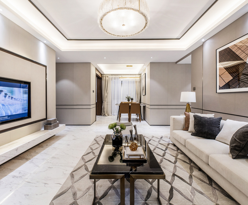 正弘新城A户型样板间 | 现代简约奢华设计-45