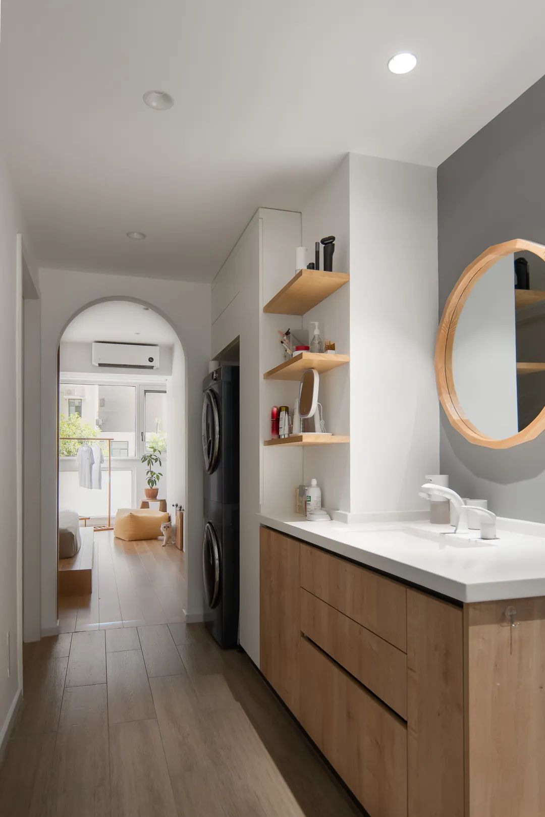 木心 · 武汉120㎡一室两厅一卫创意改造丨中国武汉丨武汉小小空间事务所-93