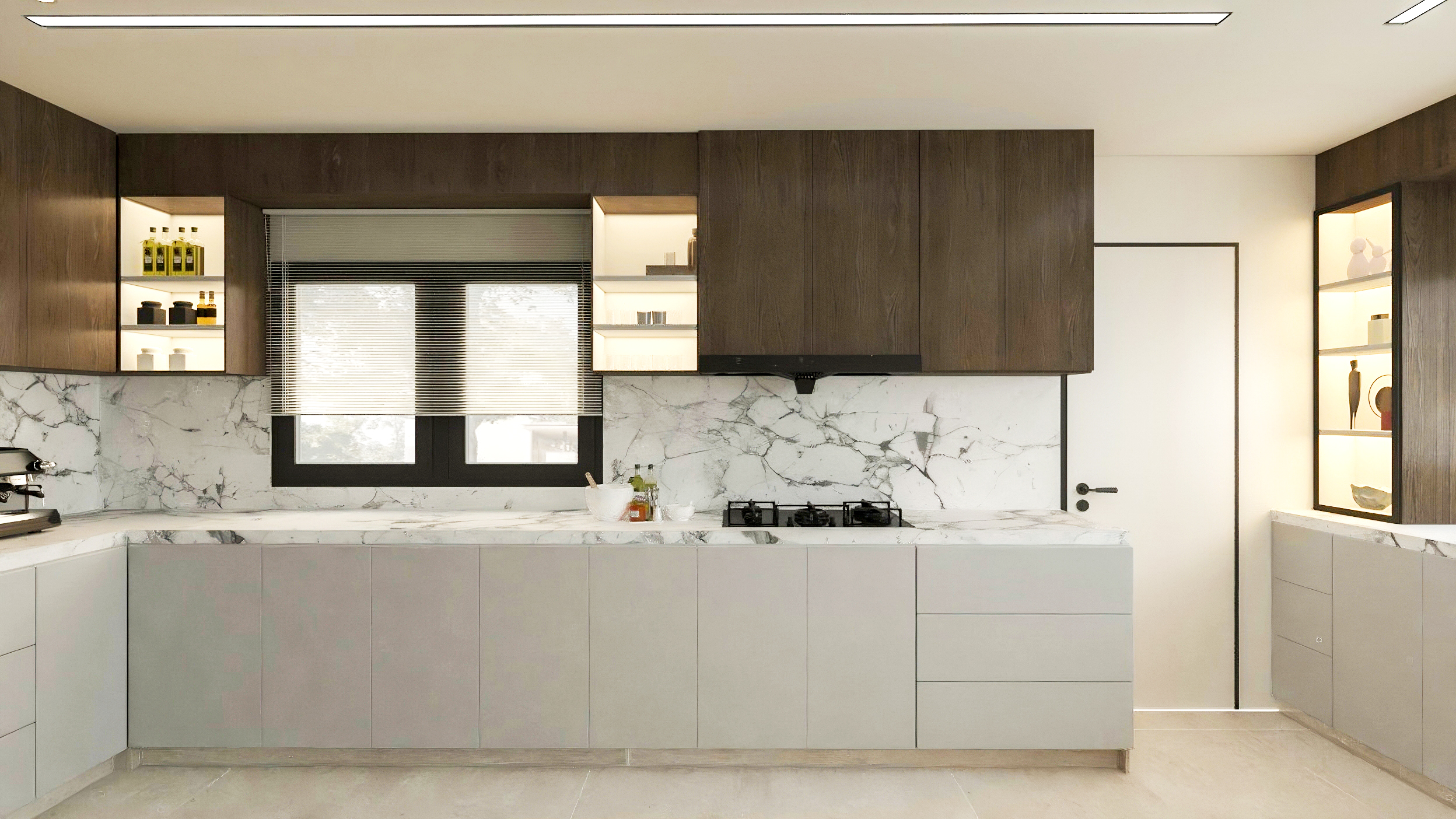 Living room design in neoclassical style-9