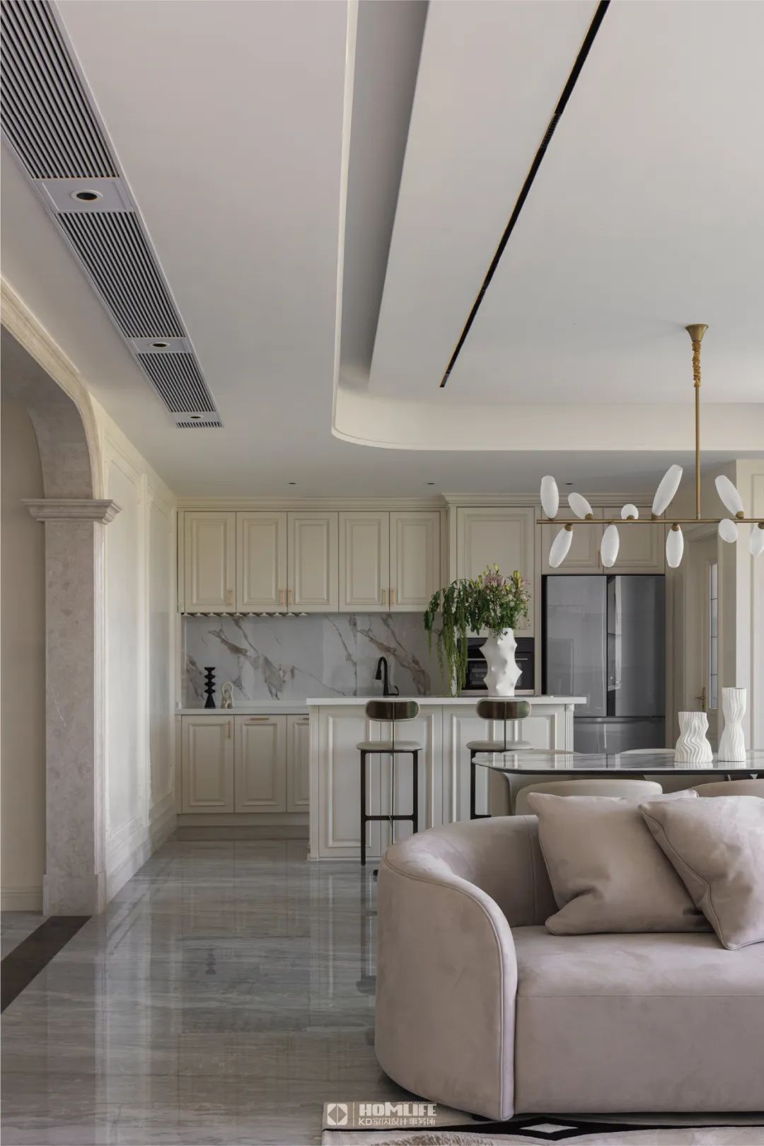 KD私宅｜壹江郡194㎡现代古典风丨中国重庆丨KD室内设计事务所-31