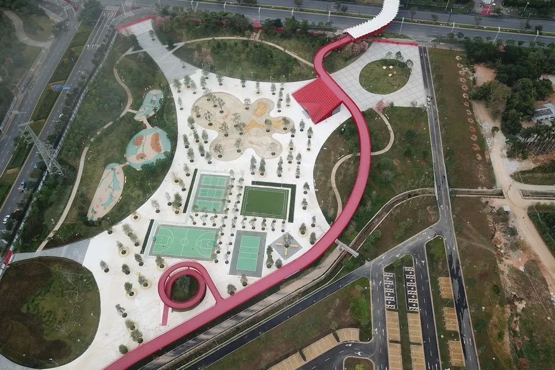 深圳最美“红飘带”绽放 创想湾区生态运动“新生摇篮”-23