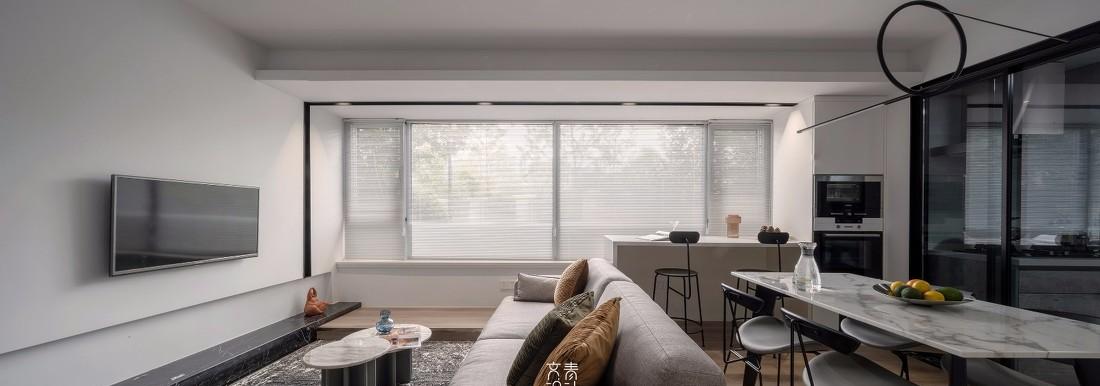 杭州雍泽府 89㎡空间设计,开阔视野与多功能性的完美结合-4