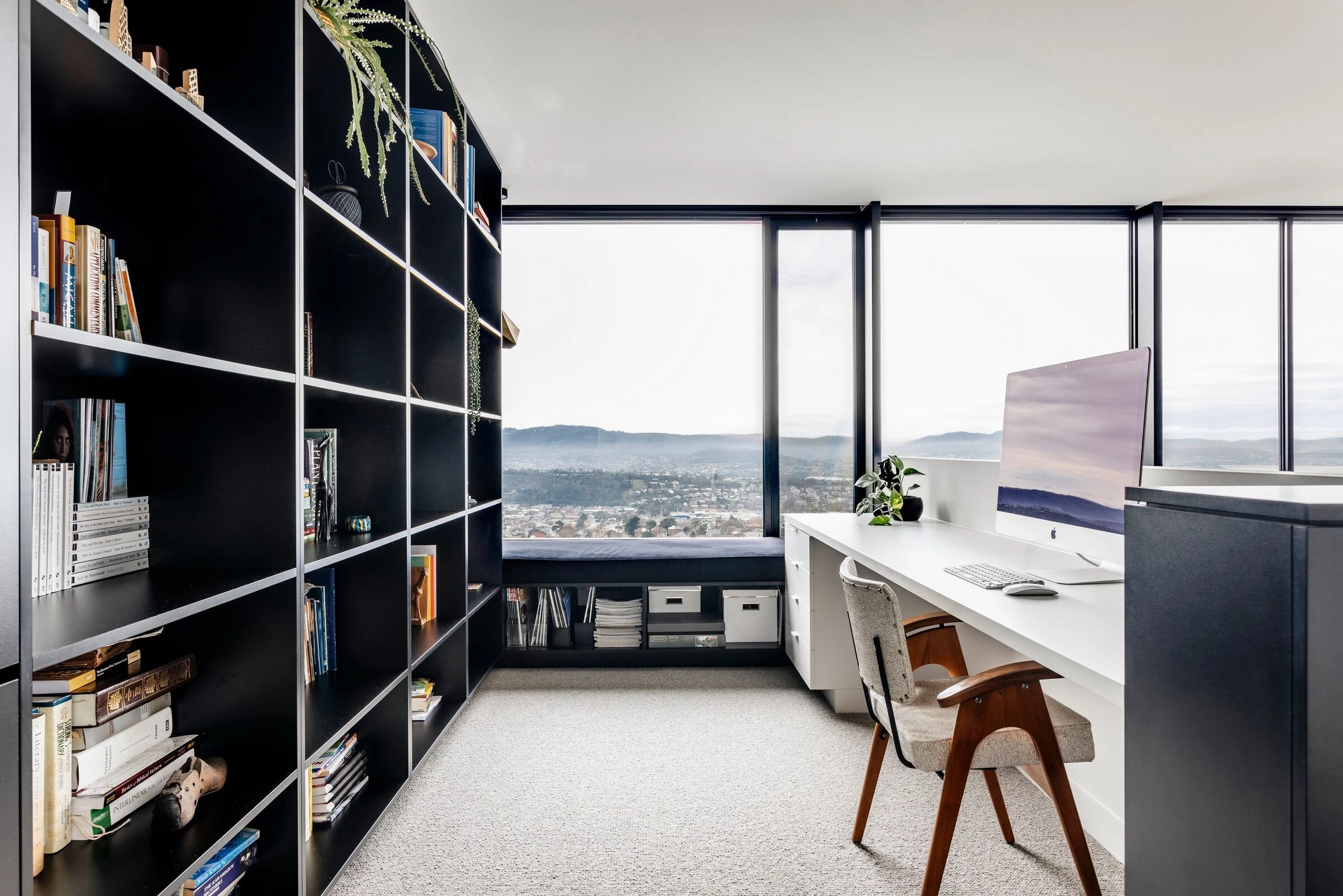 澳大利亚霍巴特 Knocklofty 住宅，打造现代仓库风格家庭空间-26