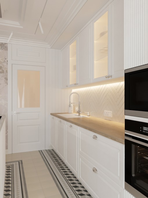 “ТвояПривилегия”郊区公寓室内设计丨“Интерьерком”设计工作室-3