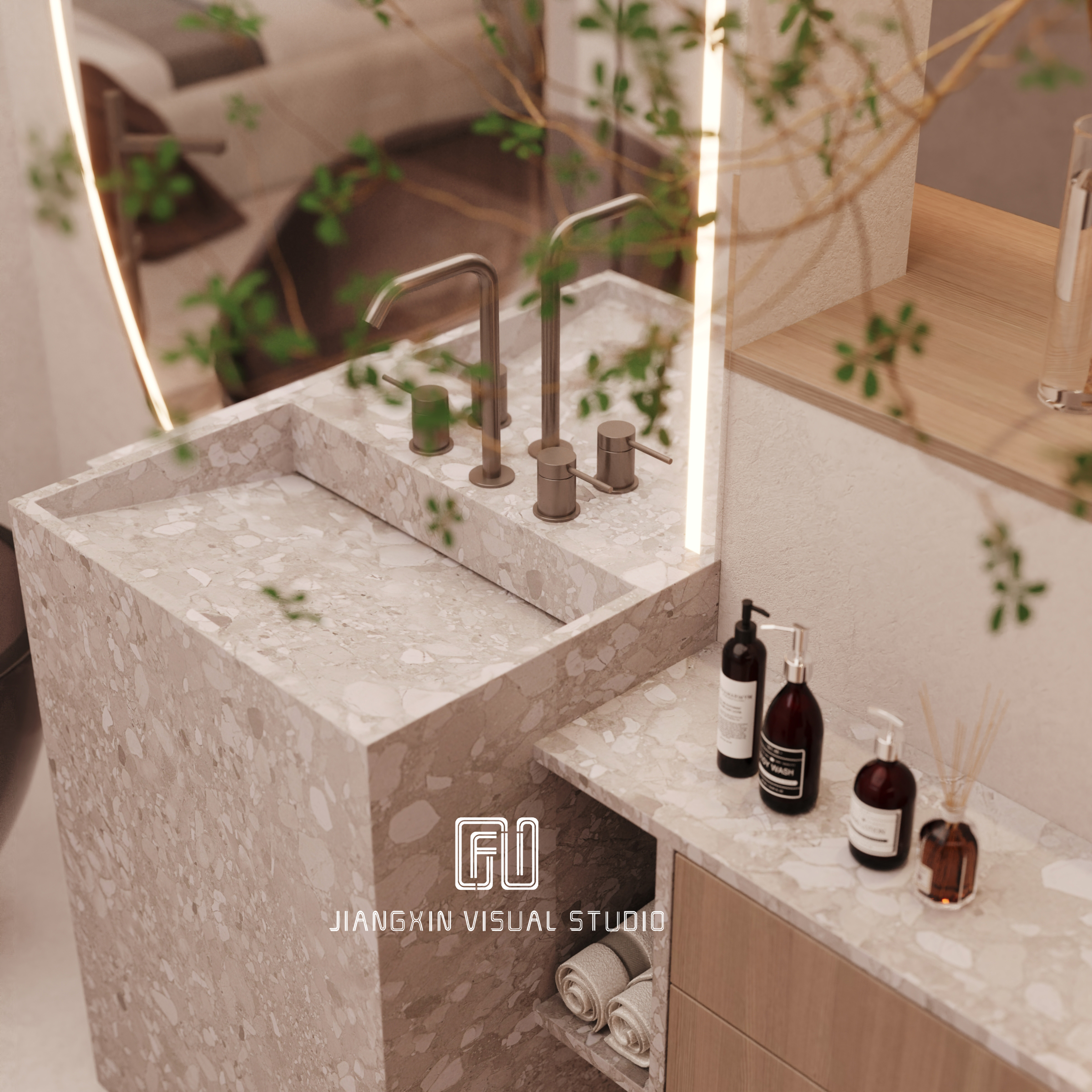 现代简约办公空间设计-82